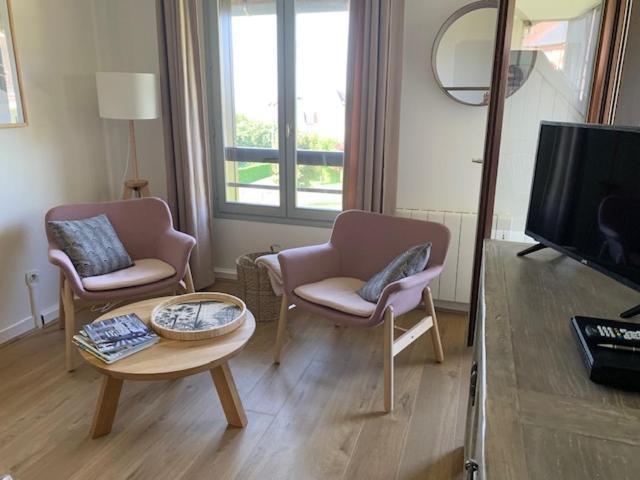 L'Appartement Vue Mer De La Villa Des Rosiers - Trouville Sur Mer Dış mekan fotoğraf